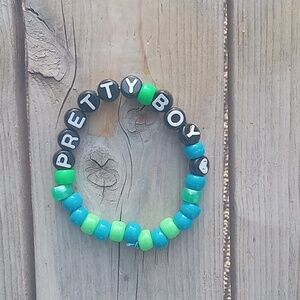 Handmade pretty boy bracelet